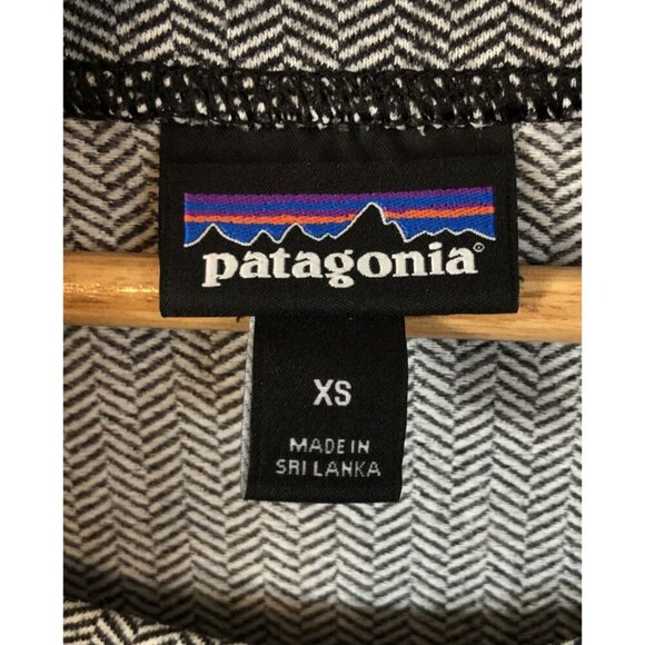 Patagonia Active Herringbone Dress Women's XS Gray Activewear Pockets Granola - Picture 3 of 9